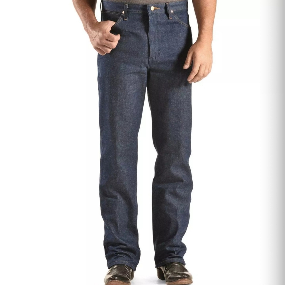 NWT WRANGLER COWBOY CUT SLIM FIT 936DEN, SIZE 33x30